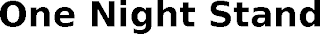 one night stand