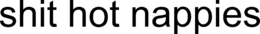 shit hot nappies