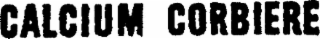 calcium corbiere