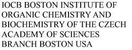 iocb boston institute of organic chemistry and biochemistry of the czech academy of sciences branch boston usa