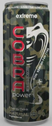 extreme cobra power special forces nsn : 6240-50-745-7769 energy drink with natural ingredients sugar