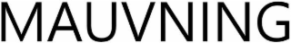 mauvning