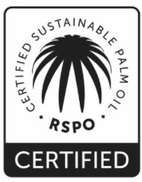 rspo certified sustainable palm oil certified
