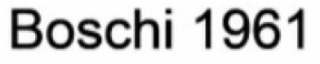 boschi 1961
