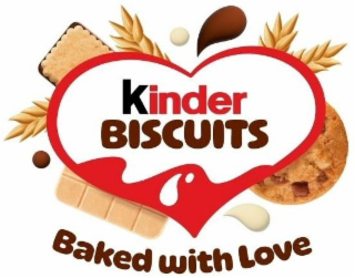 kinder biscuits baked with love