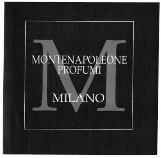 m montenapoleone profumi milano