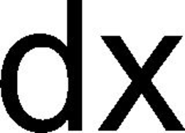 dx