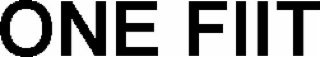 one fiit