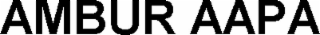 ambur aapa
