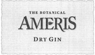 the botanical ameris dry gin