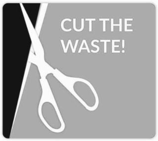 cut the waste!