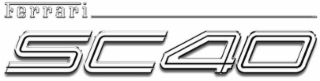 ferrari sc40