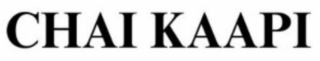chai kaapi