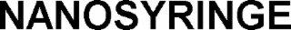 nanosyringe