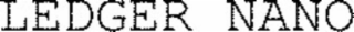 ledger nano