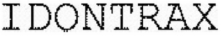 idontrax
