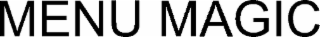 menu magic