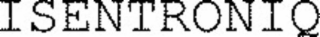 isentroniq