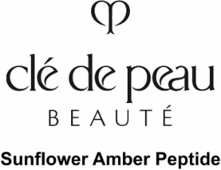 clé de peau beautÉ sunflower amber peptide