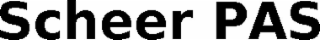 scheer pas