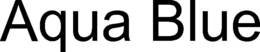 aqua blue