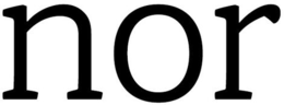 nor