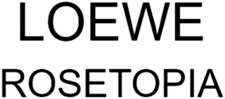 loewe rosetopia