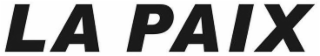 la paix