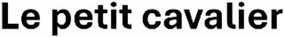 le petit cavalier