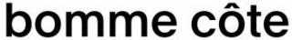 bomme côte