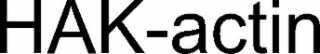 hak-actin