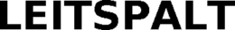 leitspalt