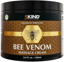 5kind clinical skincare maximum strength bee venom massage cream