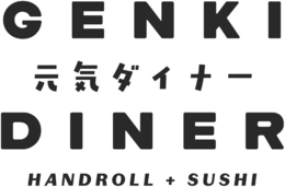 genki diner handroll + sushi