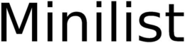 minilist