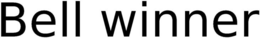 bell winner