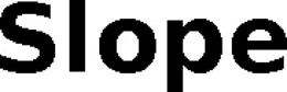 slope