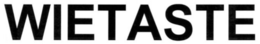 wietaste