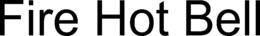 fire hot bell