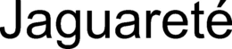jaguareté