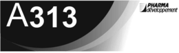 a313 pharma développement