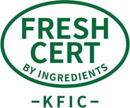 fresh cert by ingredients -kfic-