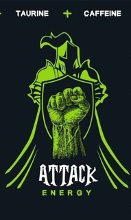 attack energy taurine + caffeine