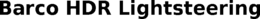 barco hdr lightsteering