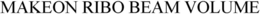 makeon ribo beam volume
