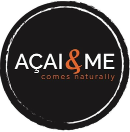 aÇai & me comes naturally