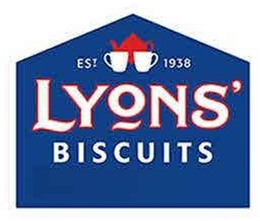 est 1938 lyons' biscuits