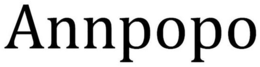 annpopo
