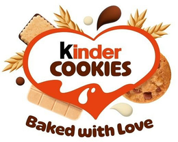 kinder cookies baked with love