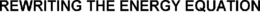 rewriting the energy equation